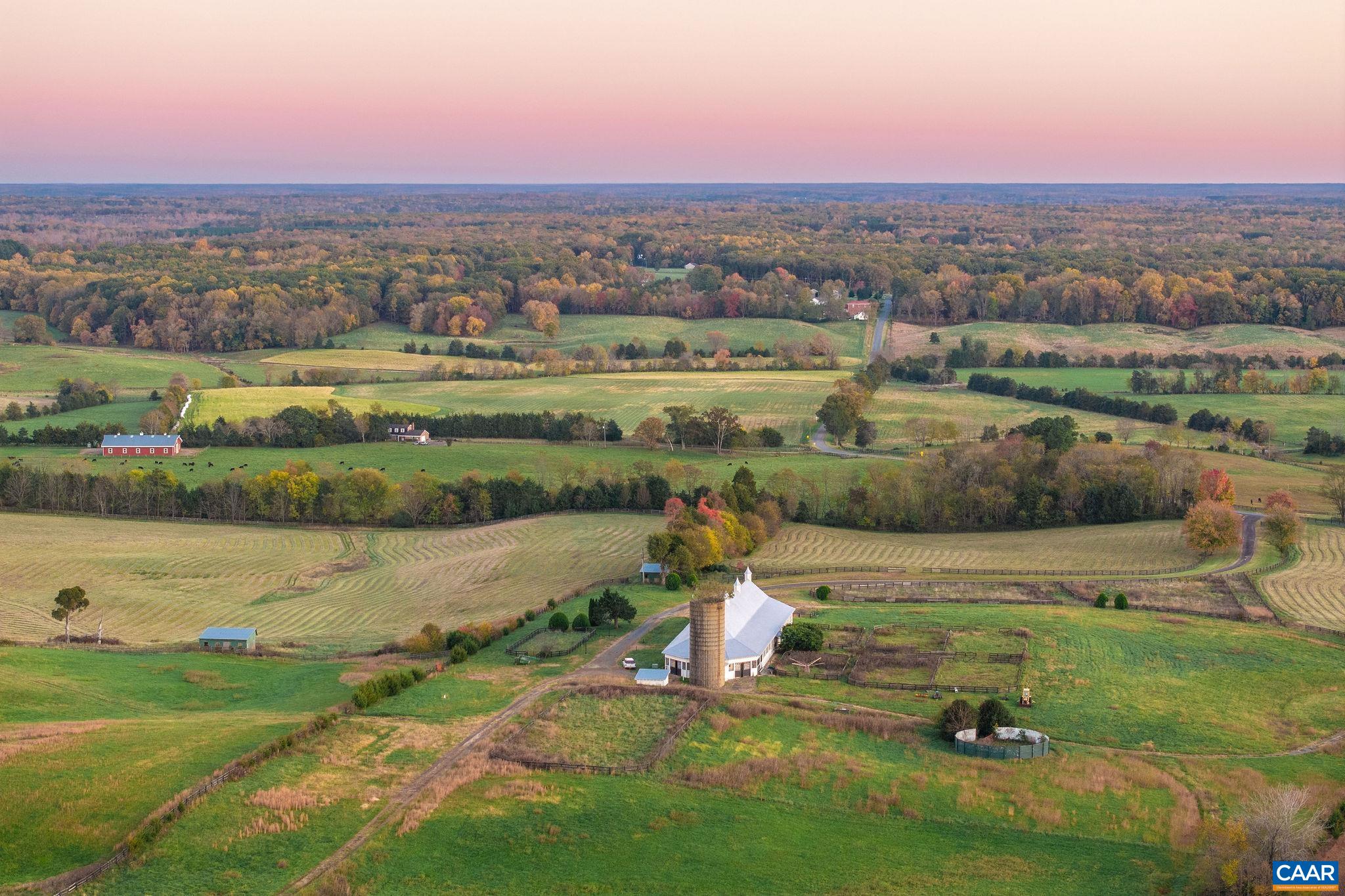 19184 Mt Sharon Road Rapidan, VA 22733 - Photo 66 of 74 an aerial view of a houses with outdoor view and lake view