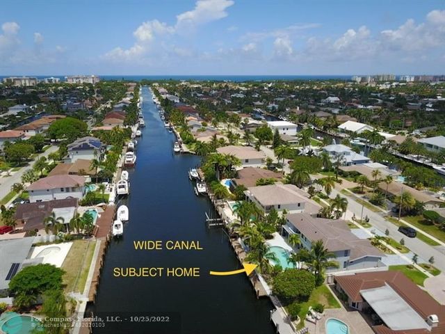 a view of a swimming pool with a yard