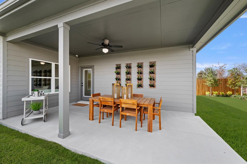 4328 Brayfield Road Fort Worth, TX 76036 - Photo 24 of 26 The Oakshire II- Rear Covered Patio