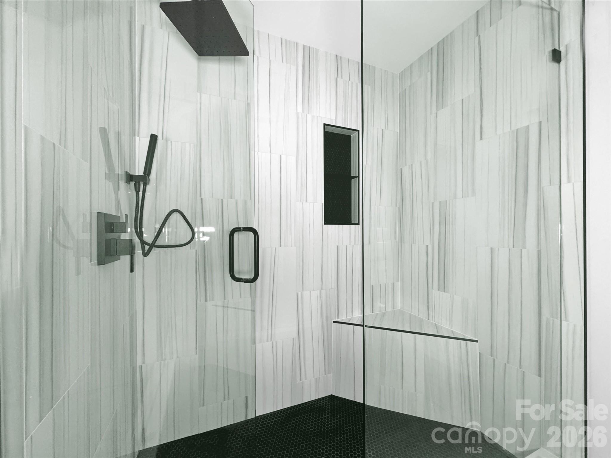 1351 Old Country Road Waynesville, NC 28786 - Photo 14 of 28 a bathroom with a shower