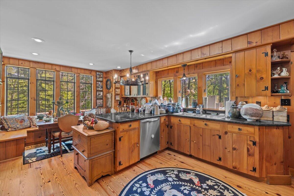1341 Beaver Valley Road Stroudsburg, PA 18360 - Photo 15 of 84 a open kitchen with stainless steel appliances granite countertop a stove and cabinets