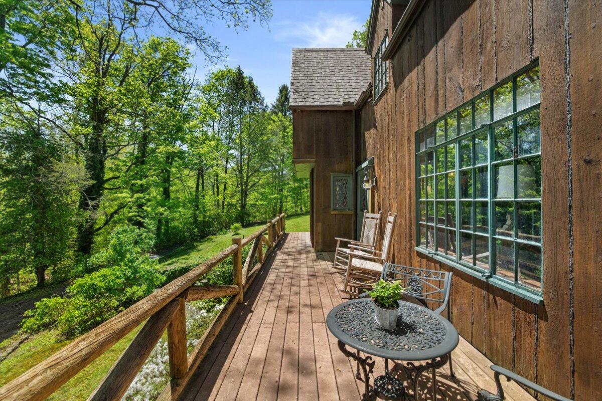 1341 Beaver Valley Road Stroudsburg, PA 18360 - Photo 16 of 86 Front Deck Stream View