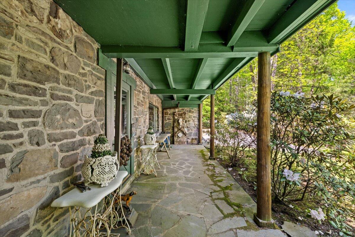 1341 Beaver Valley Road Stroudsburg, PA 18360 - Photo 68 of 86 Lower Stone Porch
