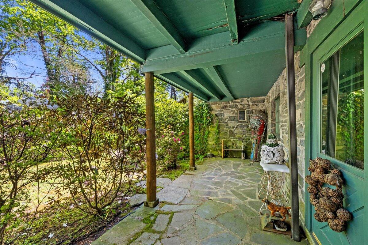 1341 Beaver Valley Road Stroudsburg, PA 18360 - Photo 69 of 86 Lower Stone Porch