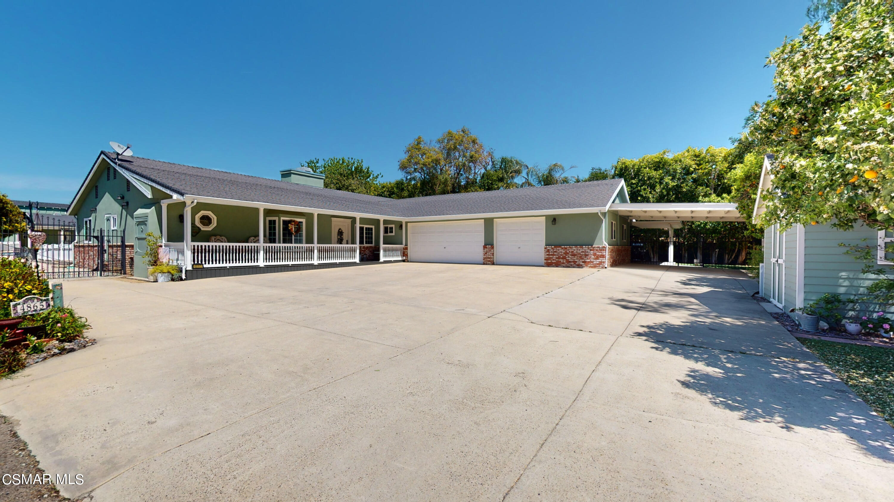 4865 Leeds Street Simi Valley, CA 93063 - Photo 2 of 91 a house view with a garden space