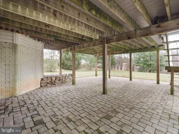 a front view of a building with street view