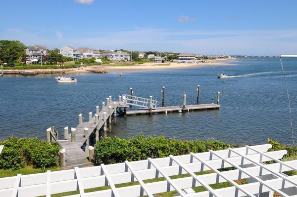 12 Bay Shore Road Hyannis, MA 02601 - Photo 4 of 16 a view of a lake with a mountain in the background