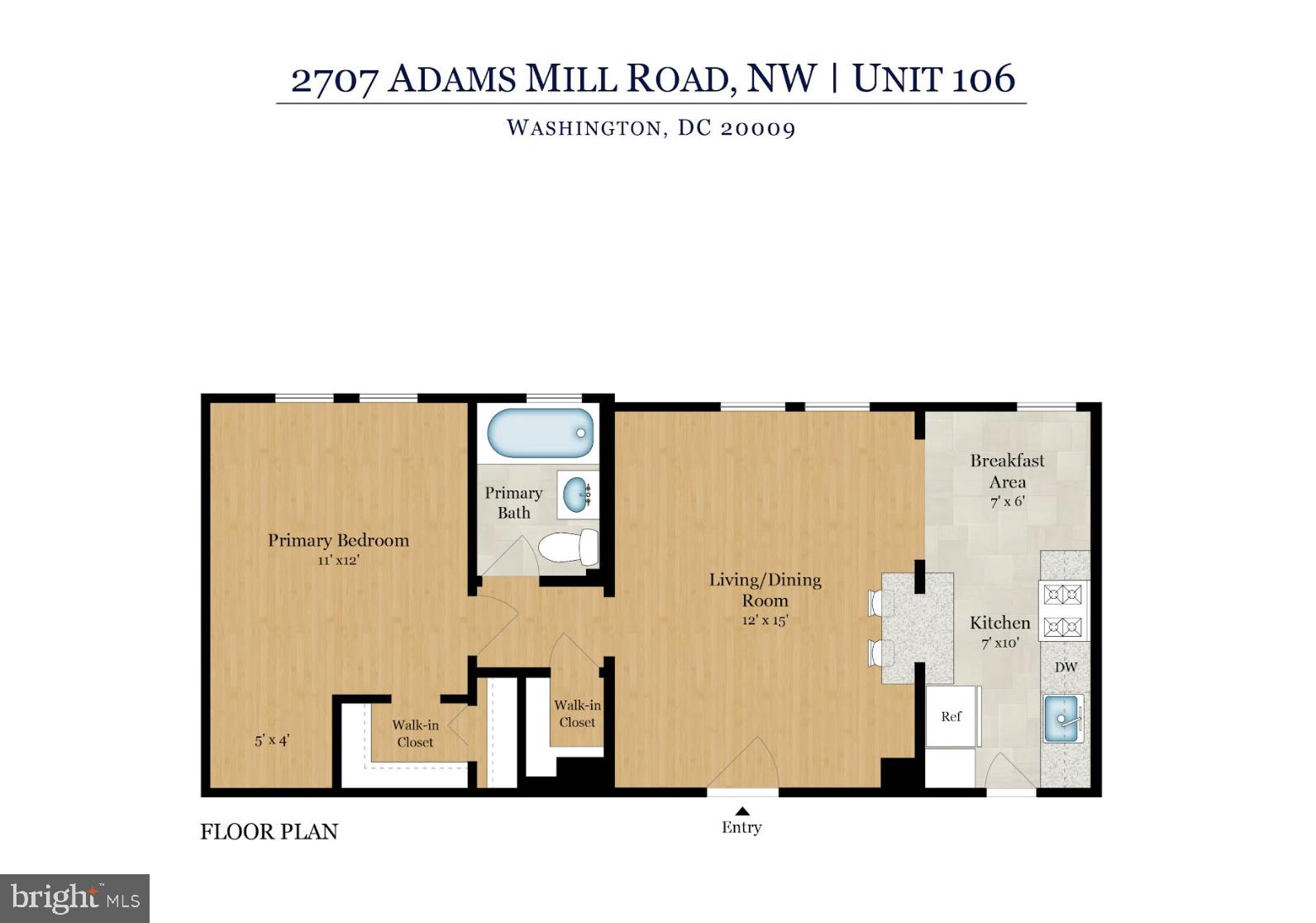 2707 Adams Mill Road Northwest, Unit 106 Washington, DC 20009 - Photo 6 of 31 Gallery Image 6