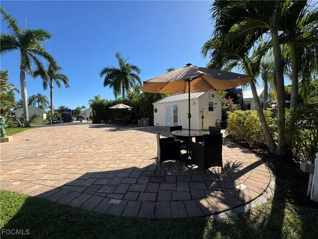 a view of outdoor space with trees