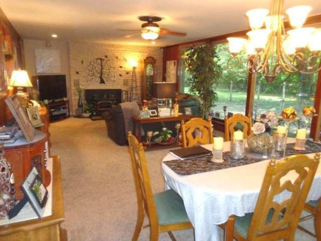3611 Chamberlain Road Buchanan, MI 49107 - Photo 17 of 20 View of living room from dining area