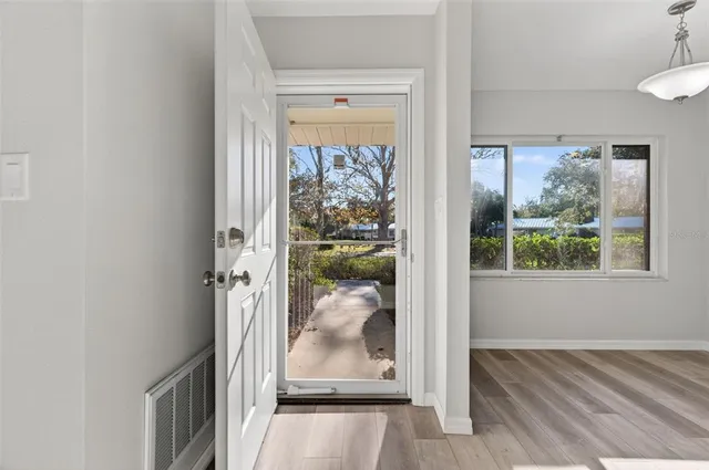 a view of a living room