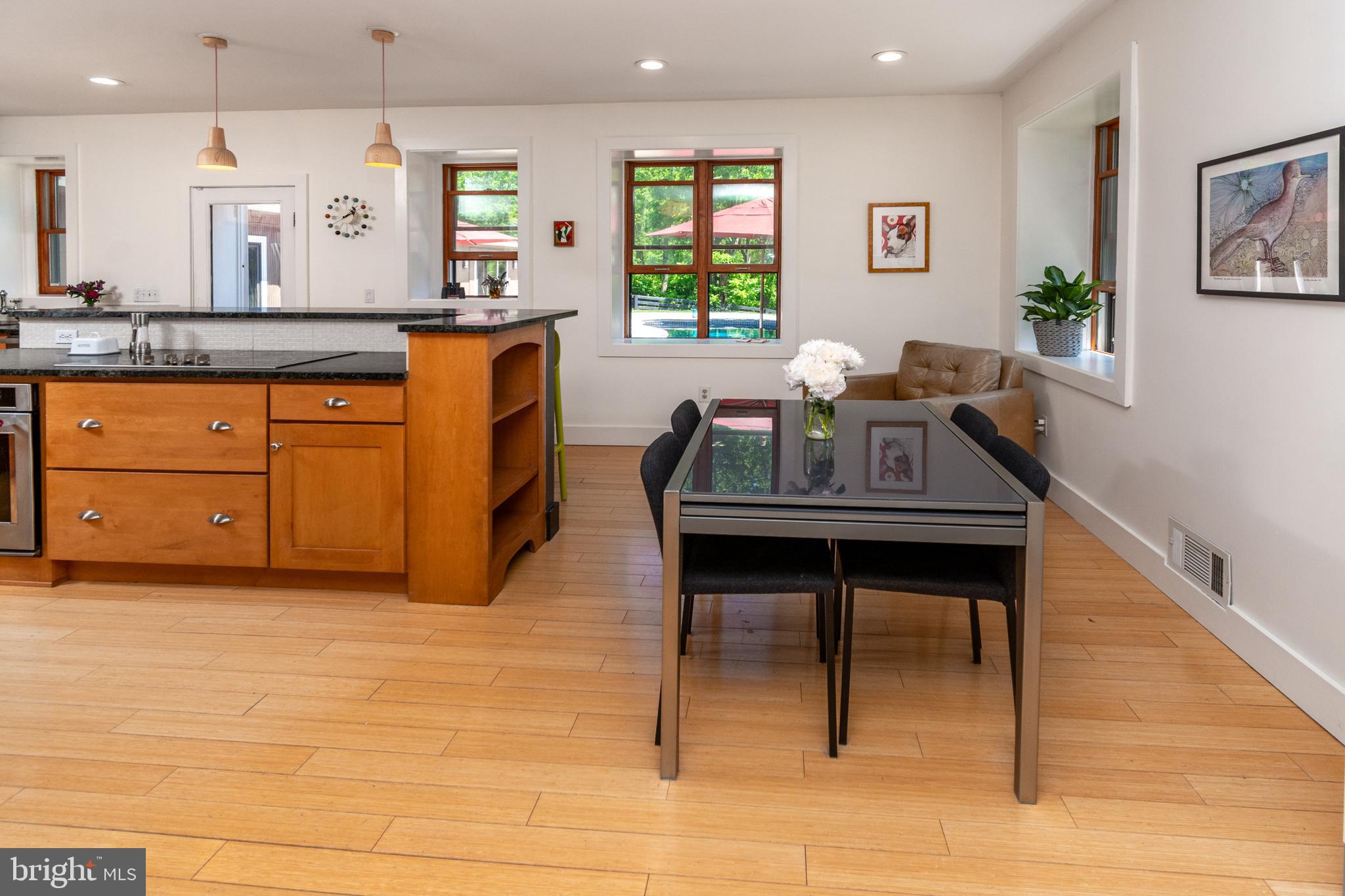 2539 Aquetong Road New Hope, PA 18938 - Photo 17 of 50 Kitchen and Eat-In Dining Room Area