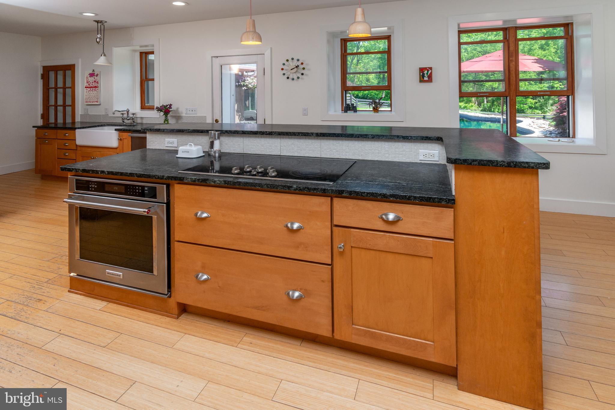 2539 Aquetong Road New Hope, PA 18938 - Photo 19 of 50 Kitchen Island w/Stove & Cooktop