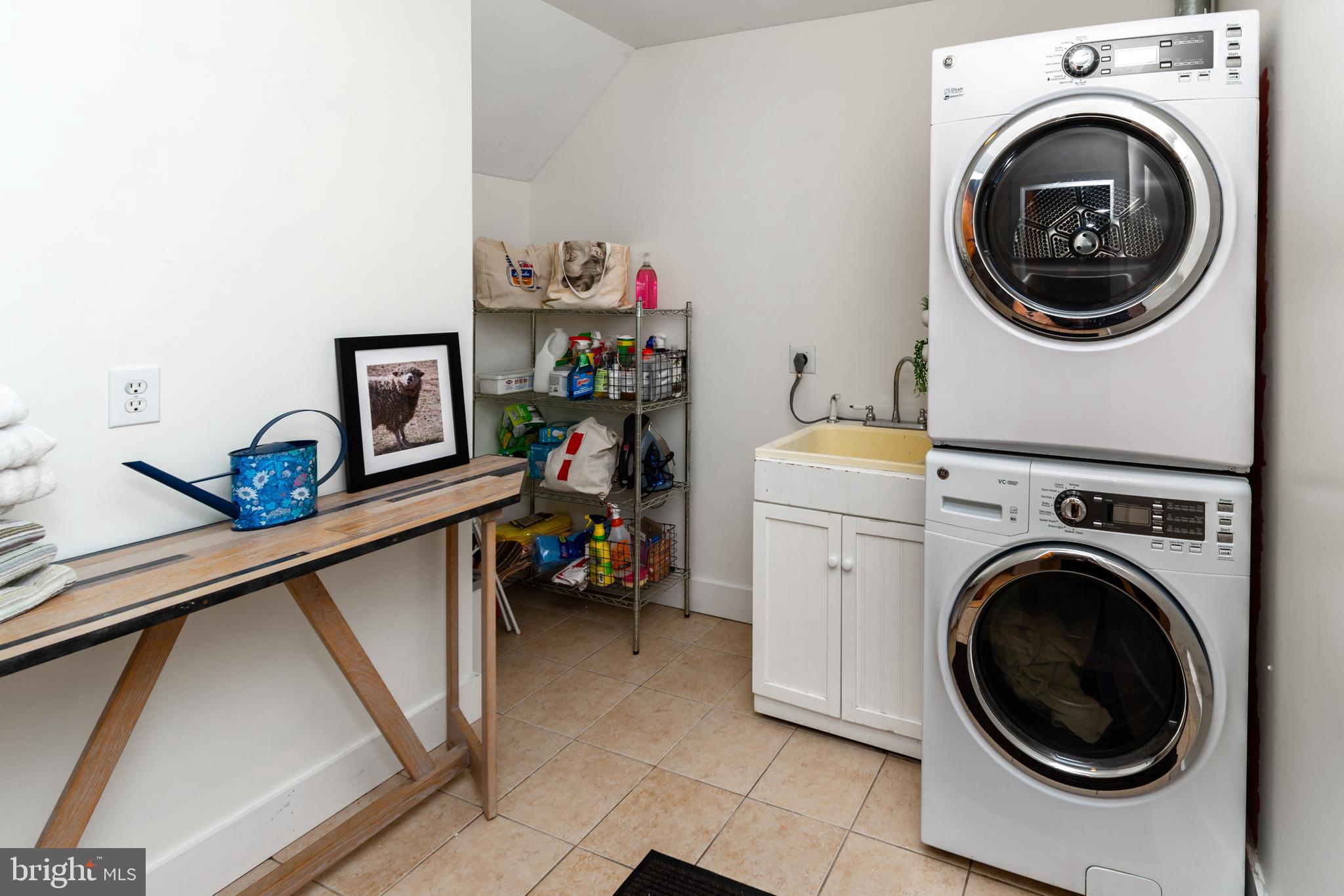 2539 Aquetong Road New Hope, PA 18938 - Photo 26 of 50 Laundry Room w/Work Sink & Storage