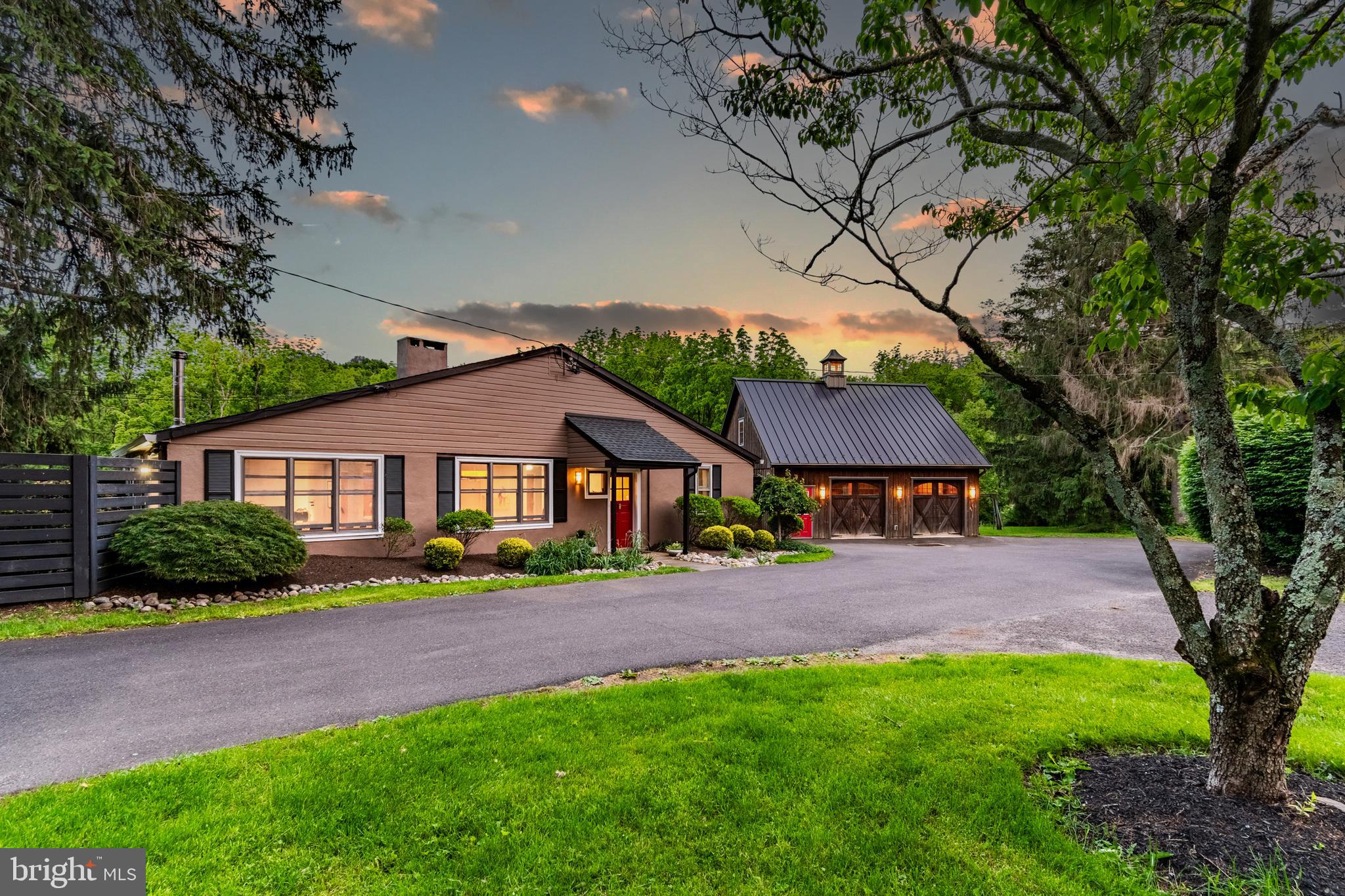 2539 Aquetong Road New Hope, PA 18938 - Photo 36 of 50 View from the Driveway