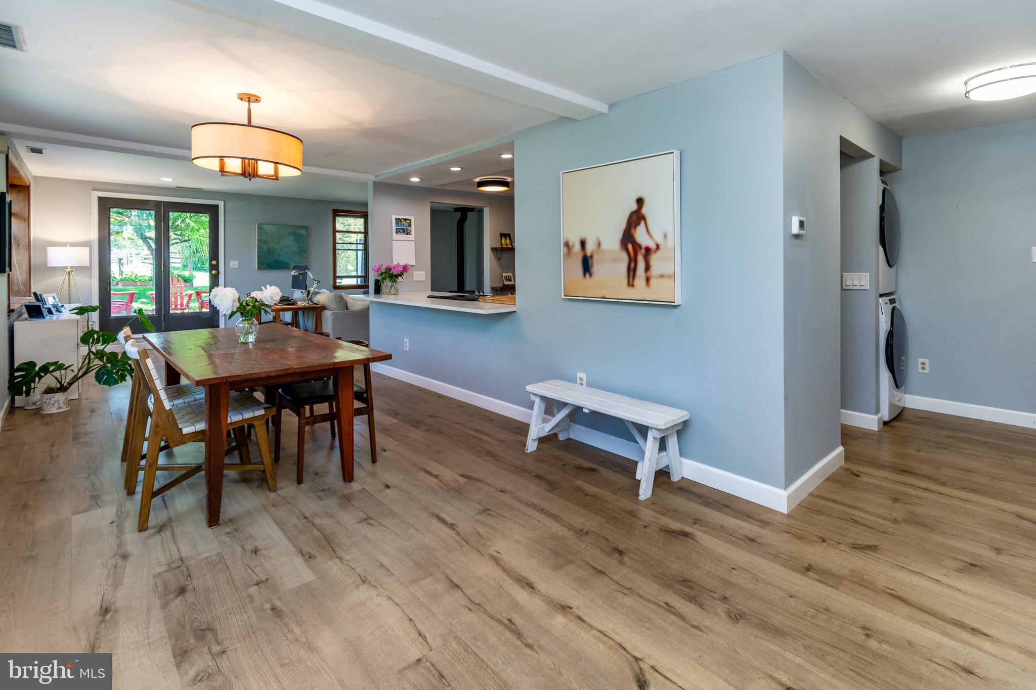 2539 Aquetong Road New Hope, PA 18938 - Photo 40 of 50 In-Law Suite Dining Room Area Open to Kit & Liv Rm