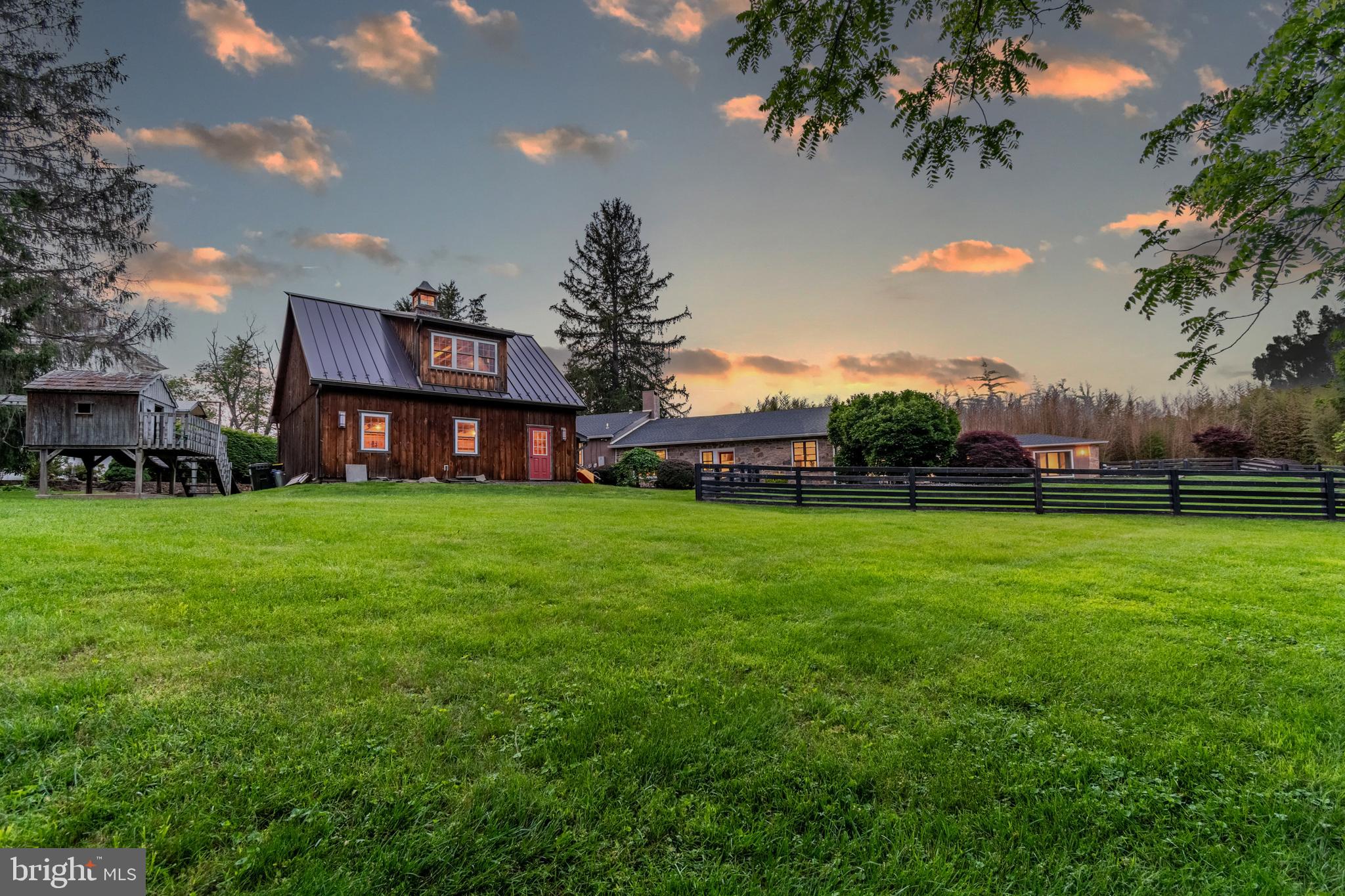 2539 Aquetong Road New Hope, PA 18938 - Photo 45 of 50 View From Rear Yard Area