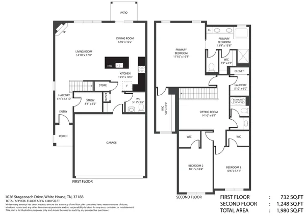 $364,900 | 1052 Stagecoach Drive, White House, TN 37188