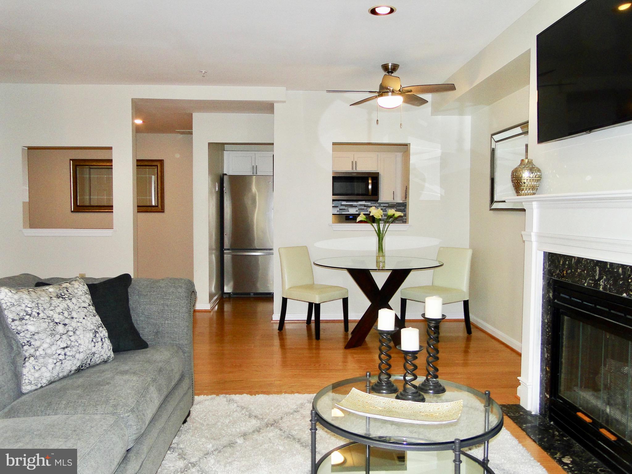 1927 Belmont Road Northwest, Unit 83 Washington, DC 20009 - Photo 11 of 27 Living Room/Dining room combination