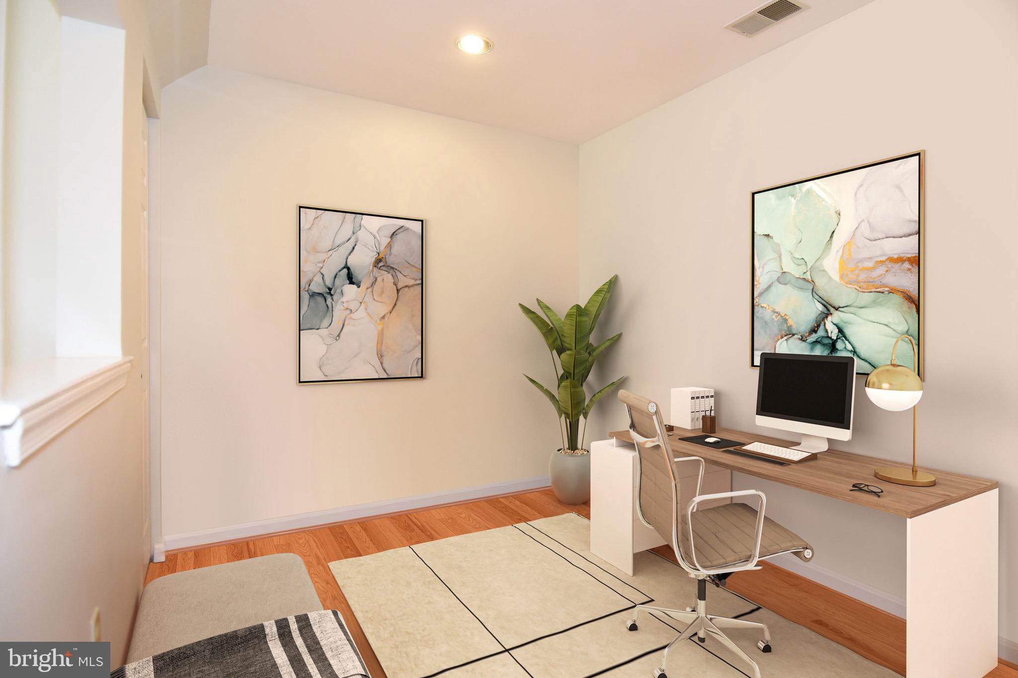 1927 Belmont Road Northwest, Unit 83 Washington, DC 20009 - Photo 12 of 27 Den/office - the perfect space to work from home