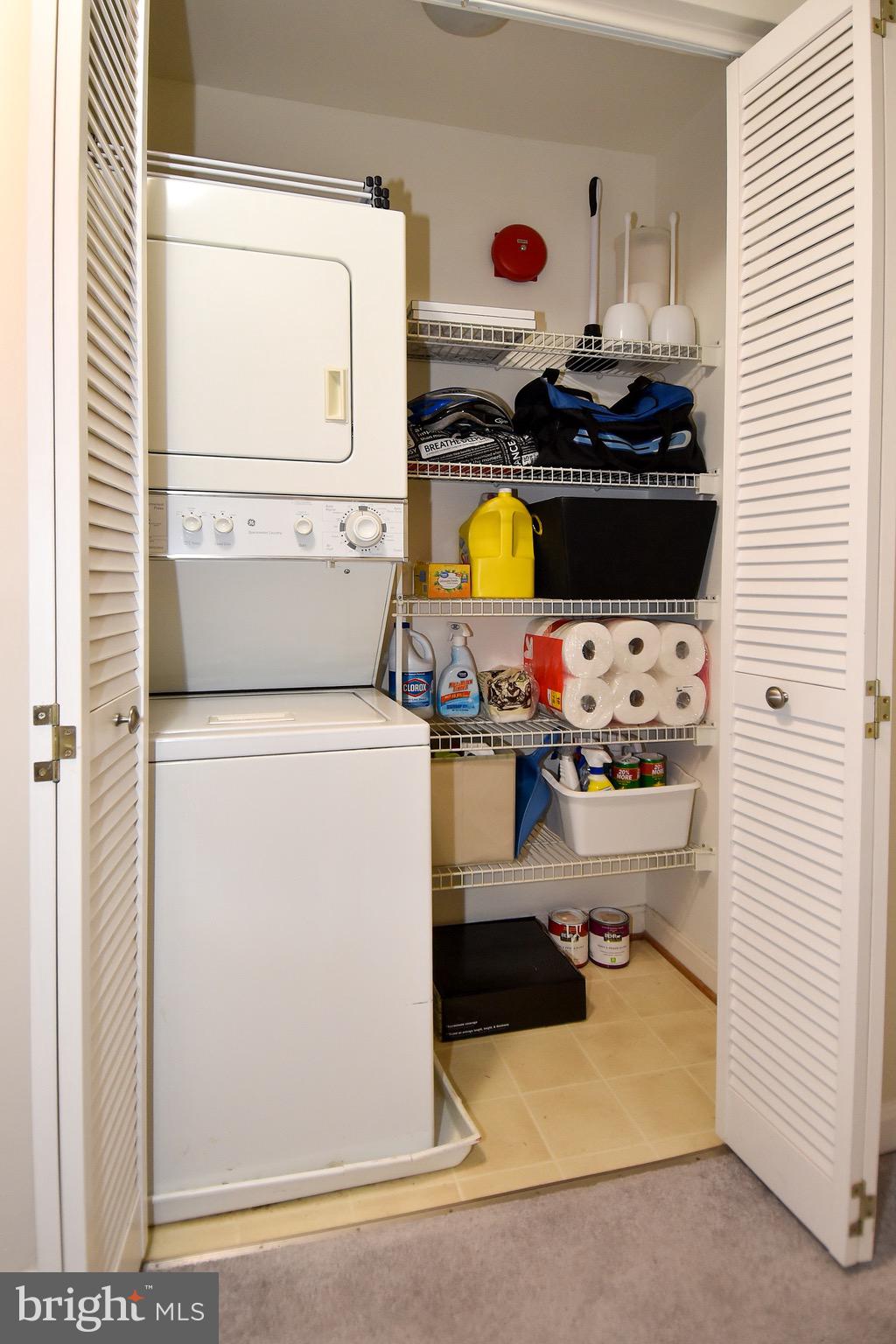 1927 Belmont Road Northwest, Unit 83 Washington, DC 20009 - Photo 23 of 27 Washer/dryer located on the upper level