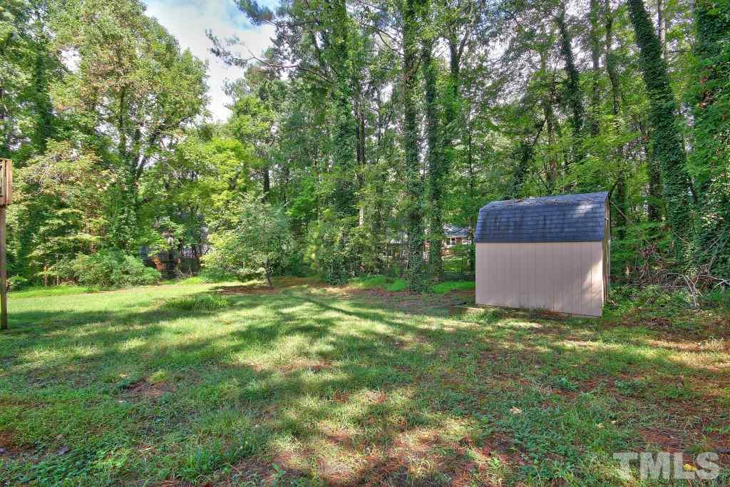 7609 Rambeau Circle Raleigh, NC 27613 - Photo 18 of 22 a view of a back yard