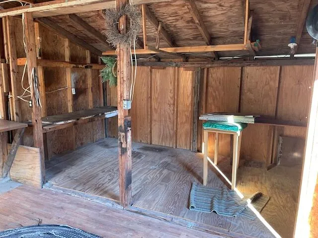 walk in closet with window