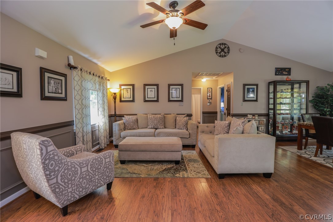 11706 Corte Castle Road Chesterfield, VA 23838 - Photo 5 of 44 a living room with furniture and a large window