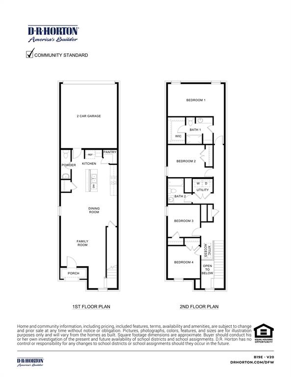 964 Happy Holly Road Lavon, TX 75166 - Photo 2 of 2 Floor plan