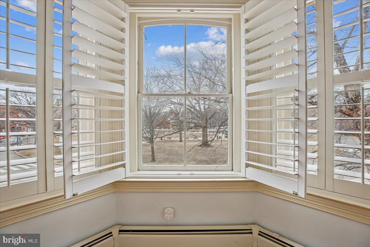 17 Logan Circle Northwest Washington, DC 20005 - Photo 21 of 55 View from Bedroom #2