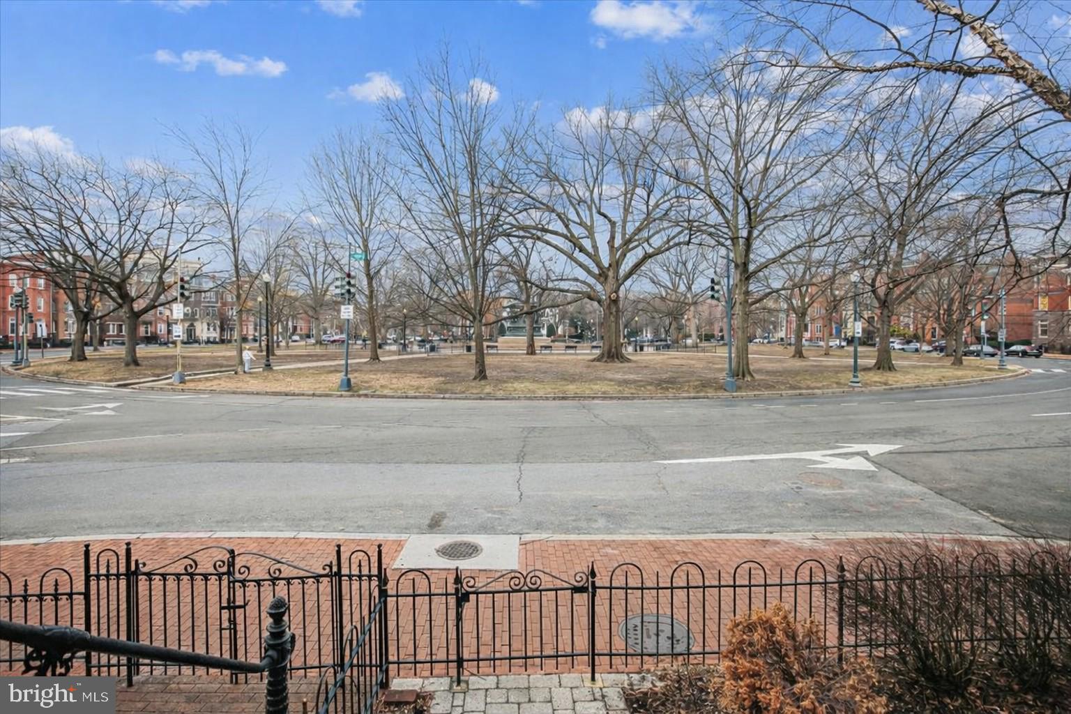 17 Logan Circle Northwest Washington, DC 20005 - Photo 5 of 55 View From Front Steps