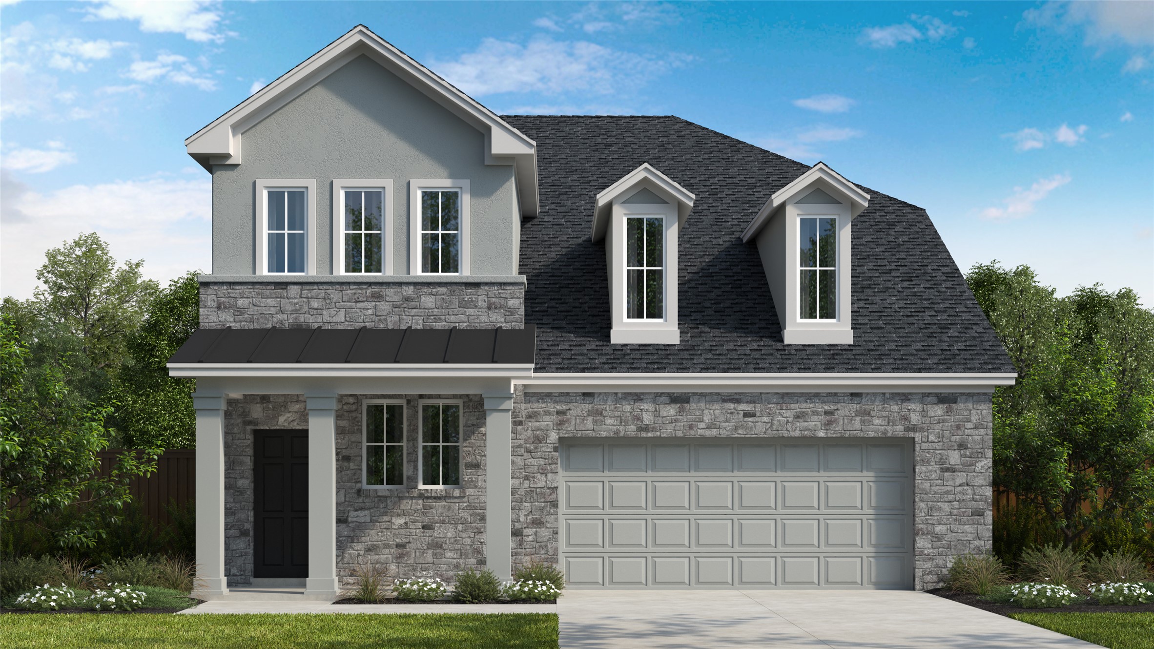 4729 Pleasant Place Round Rock, TX 78665 - Photo 1 of 1 a front view of a house with garden