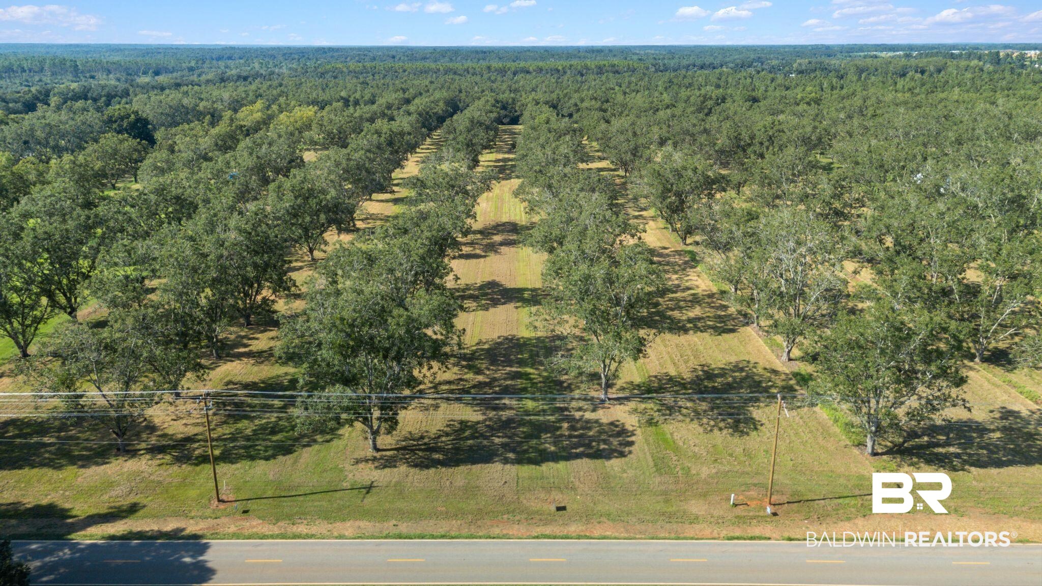 14141 Underwood Road Summerdale, AL 36580 - Photo 1 of 4 Aerial view of sparsely populated area