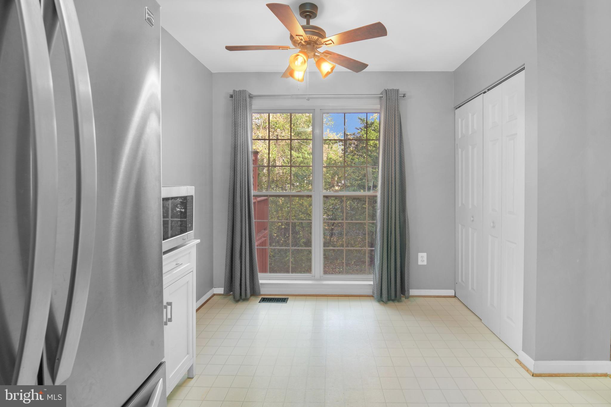 2020 Puritan Terrace Annapolis, MD 21401 - Photo 10 of 33 an empty room with windows and fan