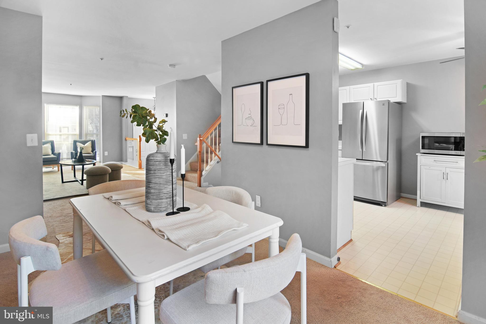 2020 Puritan Terrace Annapolis, MD 21401 - Photo 7 of 33 a kitchen with a table and chairs