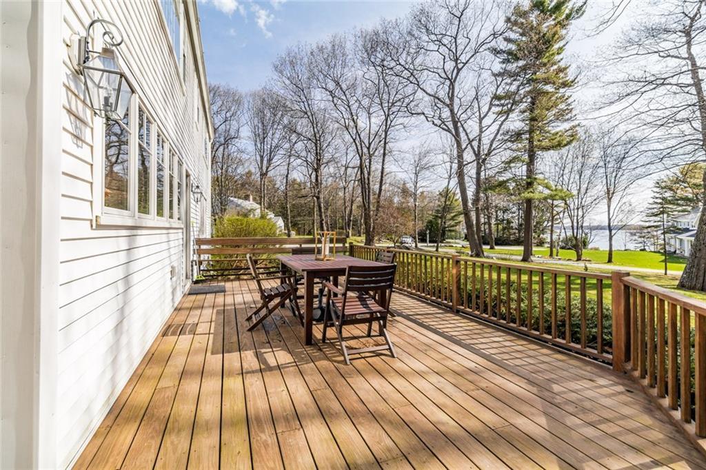 13 Ole Musket Road Cumberland, ME 04110 - Photo 31 of 35 Back deck has great water views
