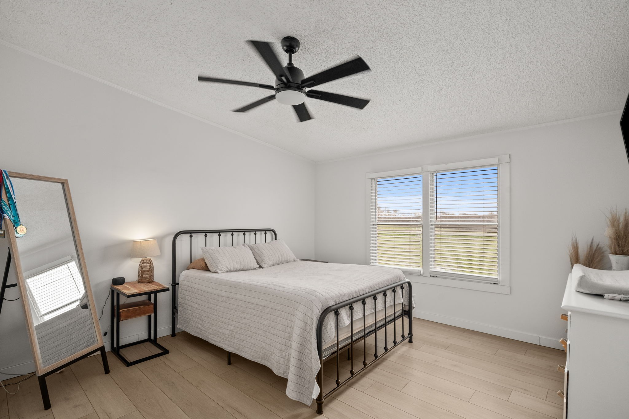 1848 Mint Springs Road Adams, TN 37010 - Photo 17 of 36 a bedroom with a bed and a window
