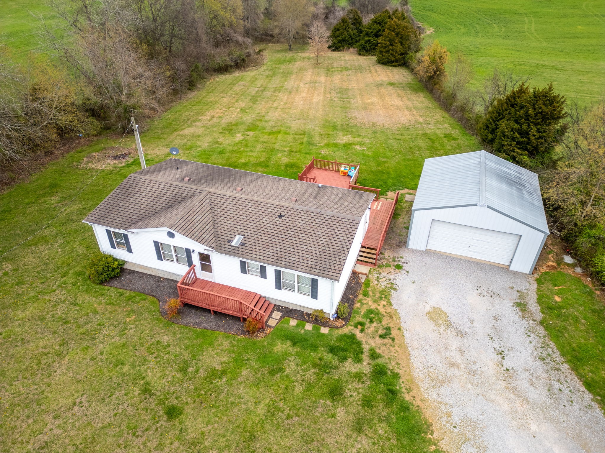 1848 Mint Springs Road Adams, TN 37010 - Photo 6 of 36 an aerial view of a house