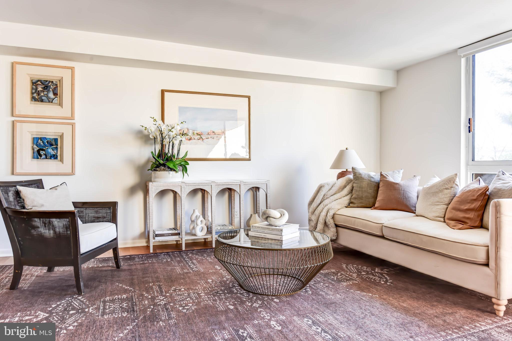 4936 Sentinel Drive, Unit 302 Bethesda, MD 20816 - Photo 17 of 52 Living Room Detail