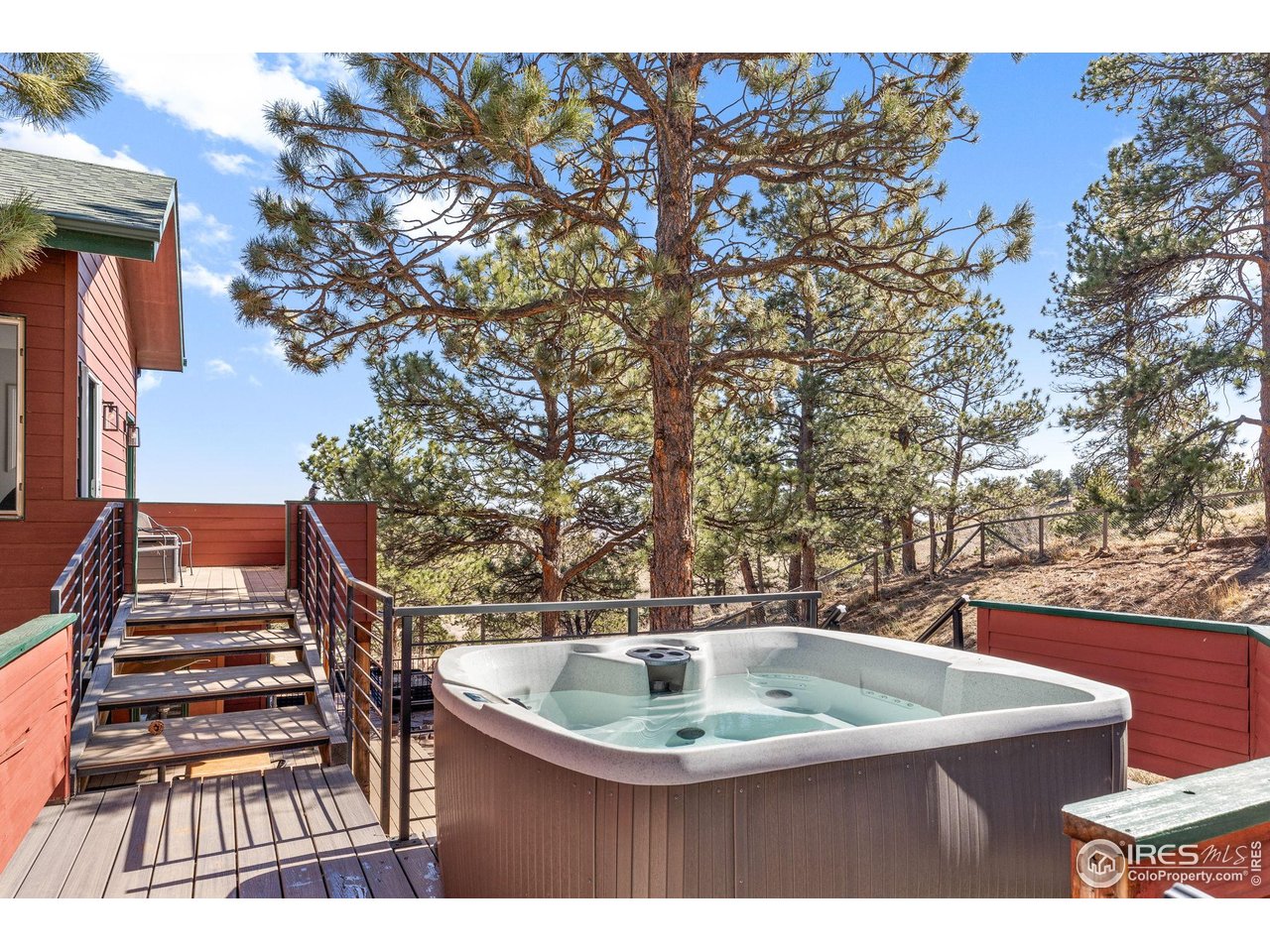 8543 Middle Fork Road Boulder, CO 80302 - Photo 45 of 48 a view of terrace with seating space