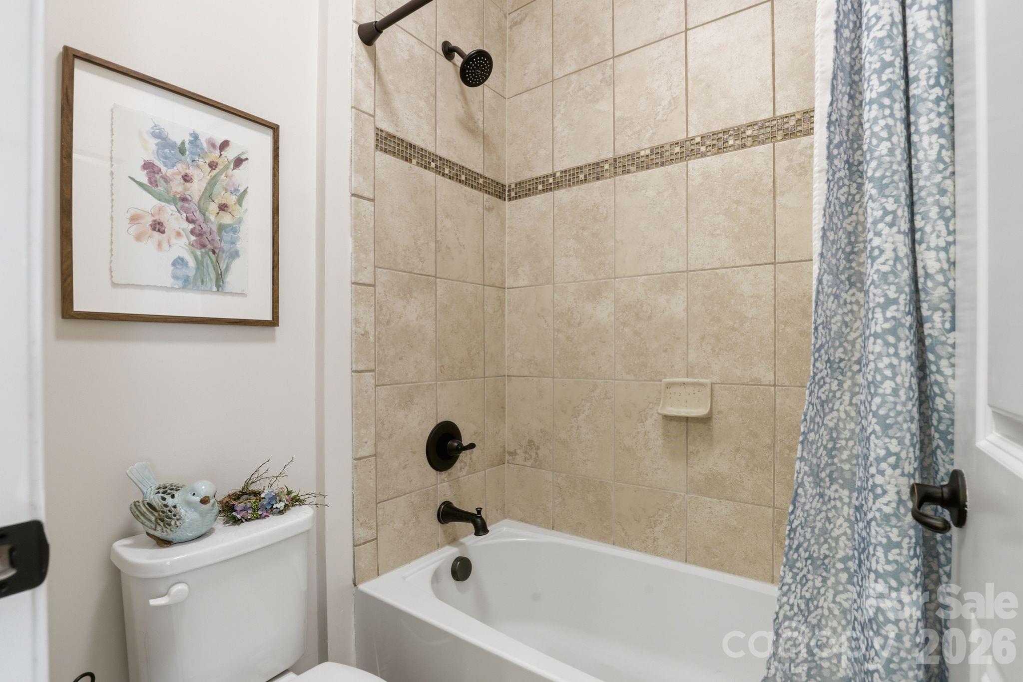 215 Streamwood Road Troutman, NC 28166 - Photo 37 of 48 a bath tub sitting next to a white toilet and sink