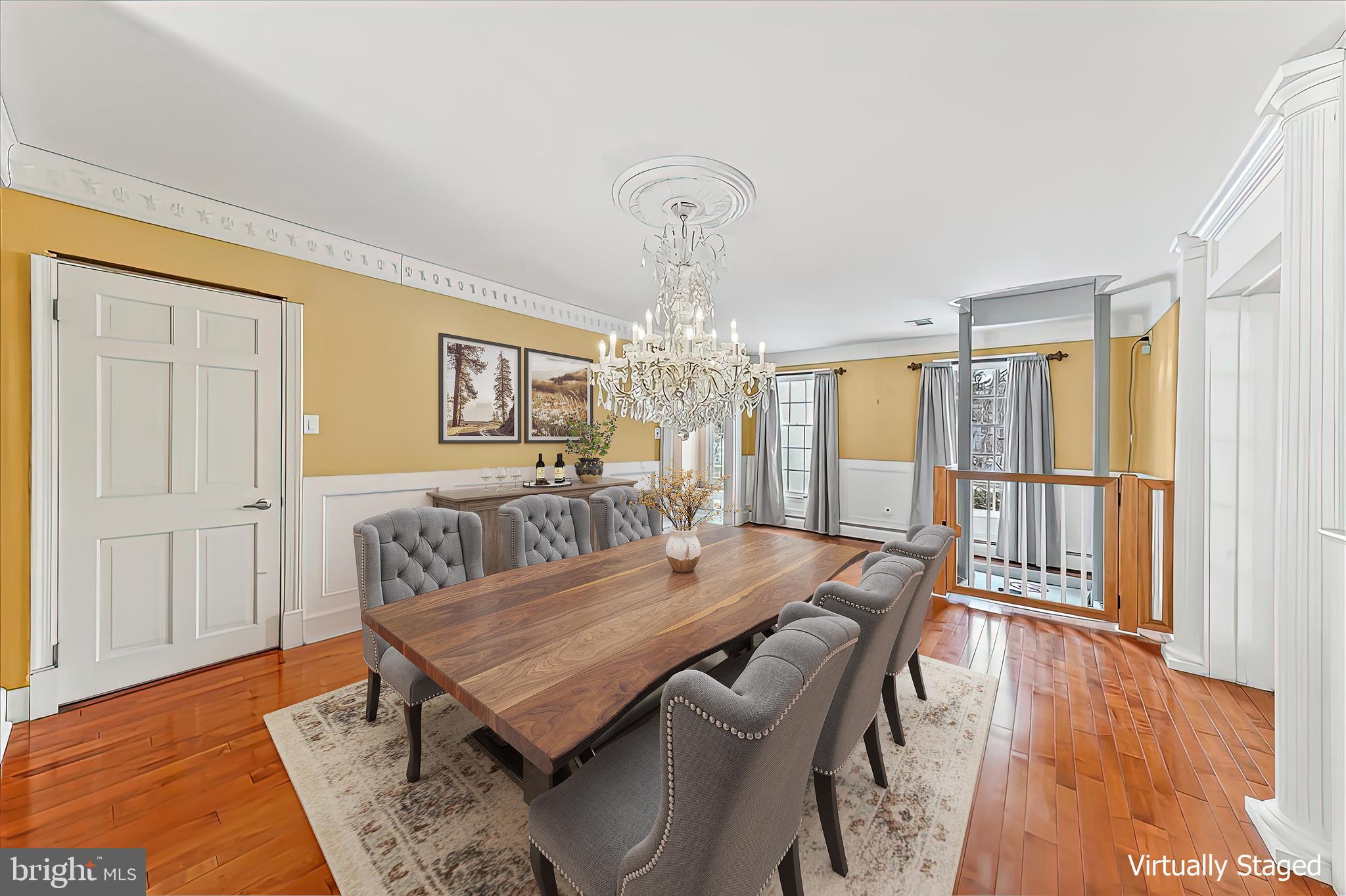116 Deer Path Chadds Ford, PA 19317 - Photo 13 of 58 Dining room with elevator