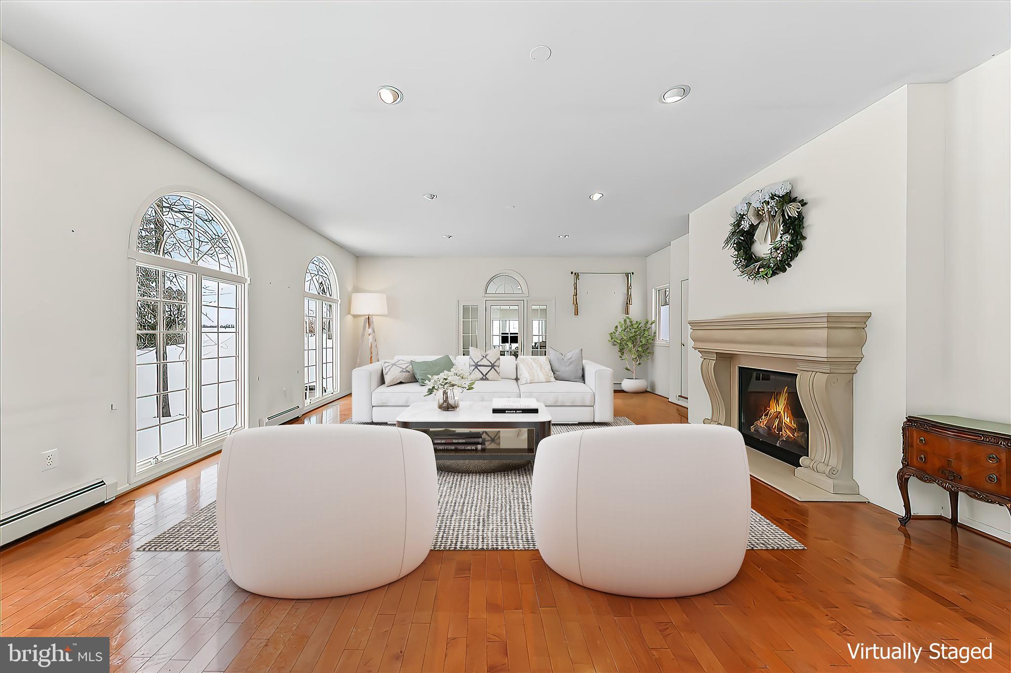 116 Deer Path Chadds Ford, PA 19317 - Photo 18 of 58 Huge sunroom with fireplace