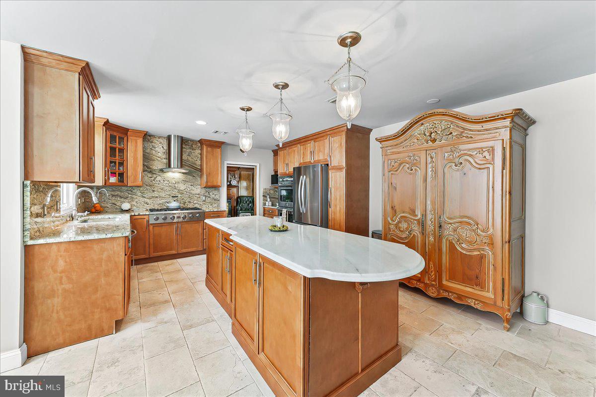 116 Deer Path Chadds Ford, PA 19317 - Photo 22 of 56 Gourmet kitchen with upgraded countertops