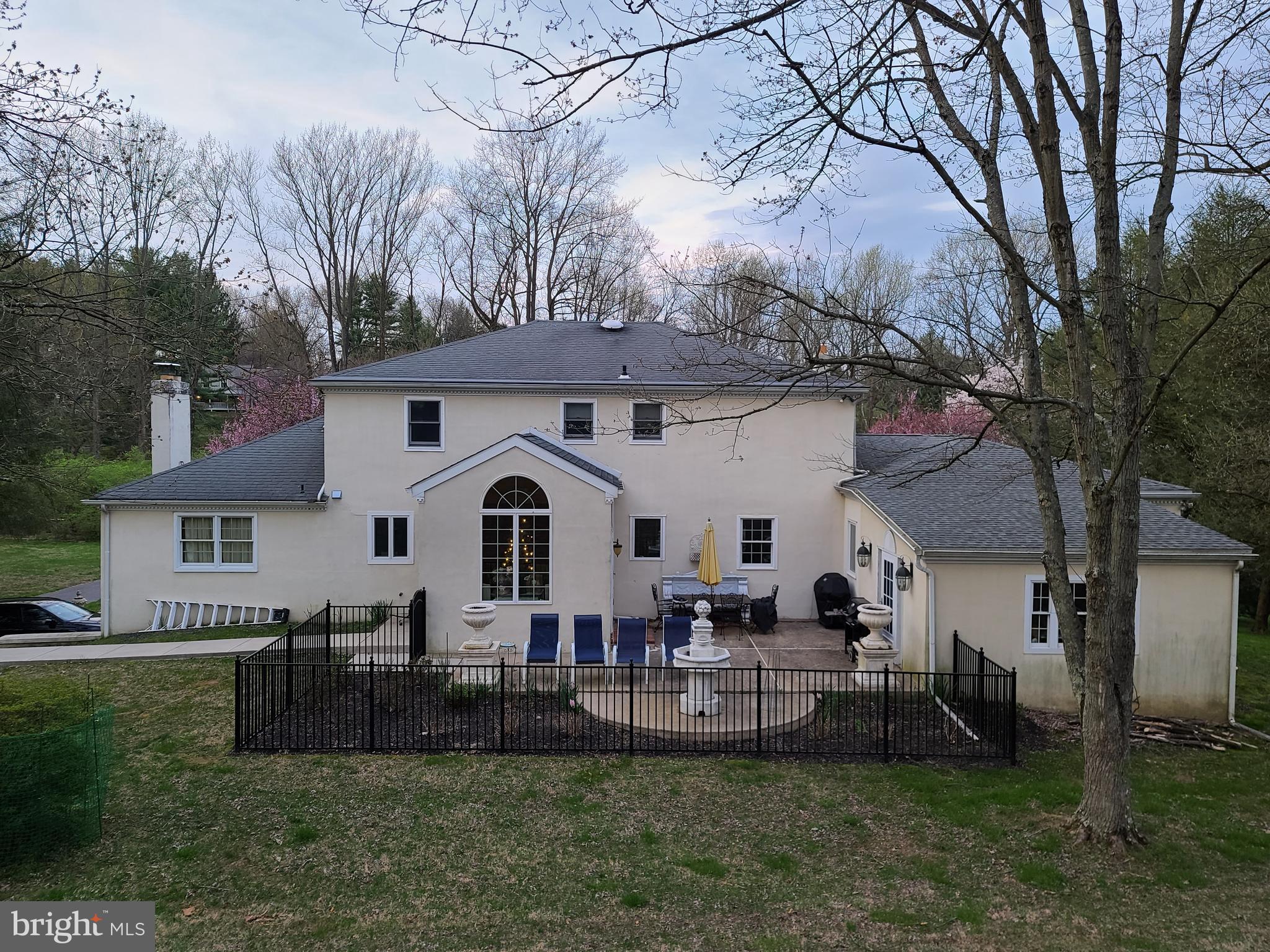116 Deer Path Chadds Ford, PA 19317 - Photo 52 of 58 Back of home showing fenced in area