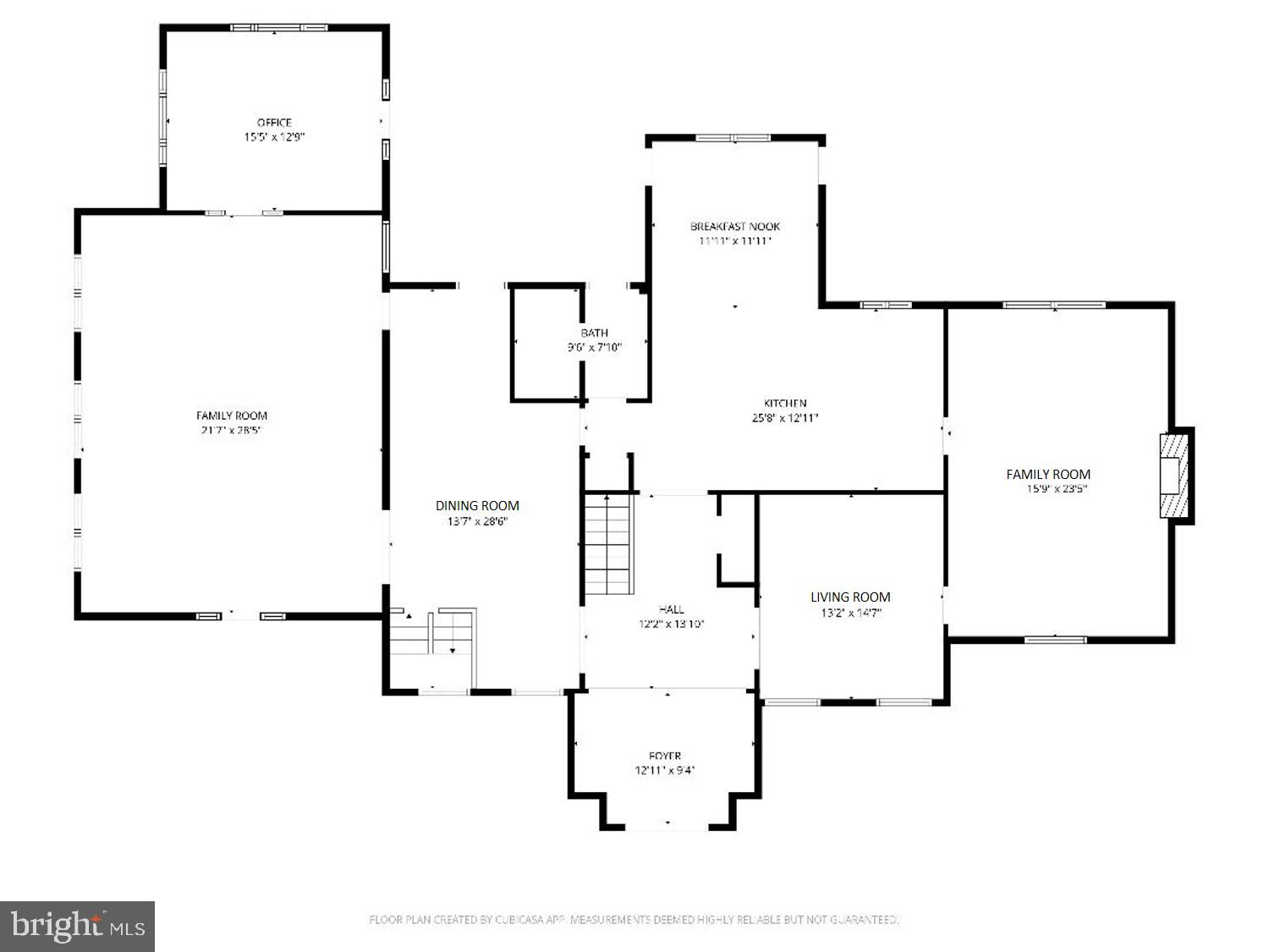 116 Deer Path Chadds Ford, PA 19317 - Photo 57 of 58 First floor plan