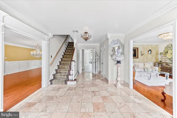 a view of an front door