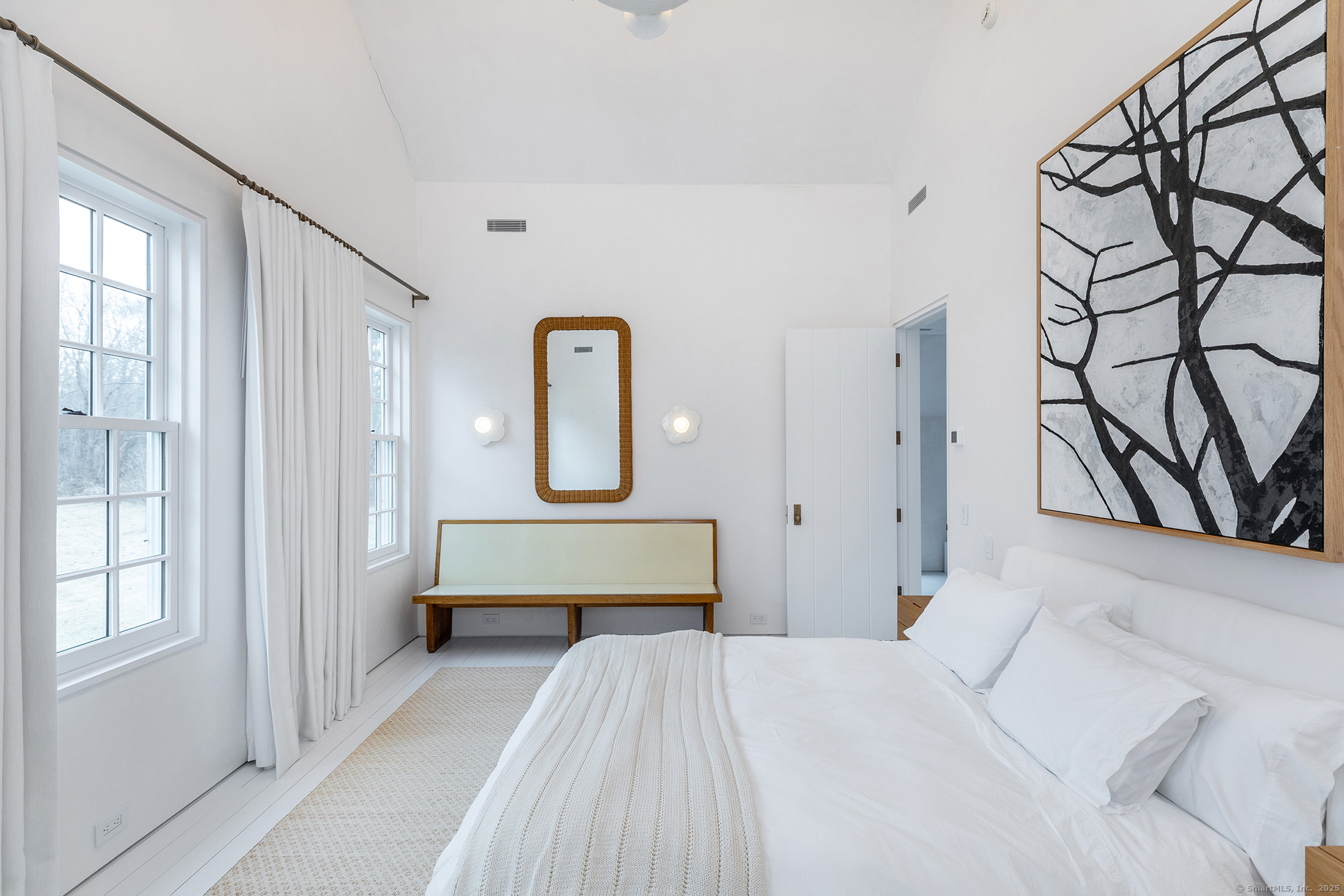 24 Old Roxbury Road Roxbury, CT 06783 - Photo 15 of 38 a bedroom with a bed and a window