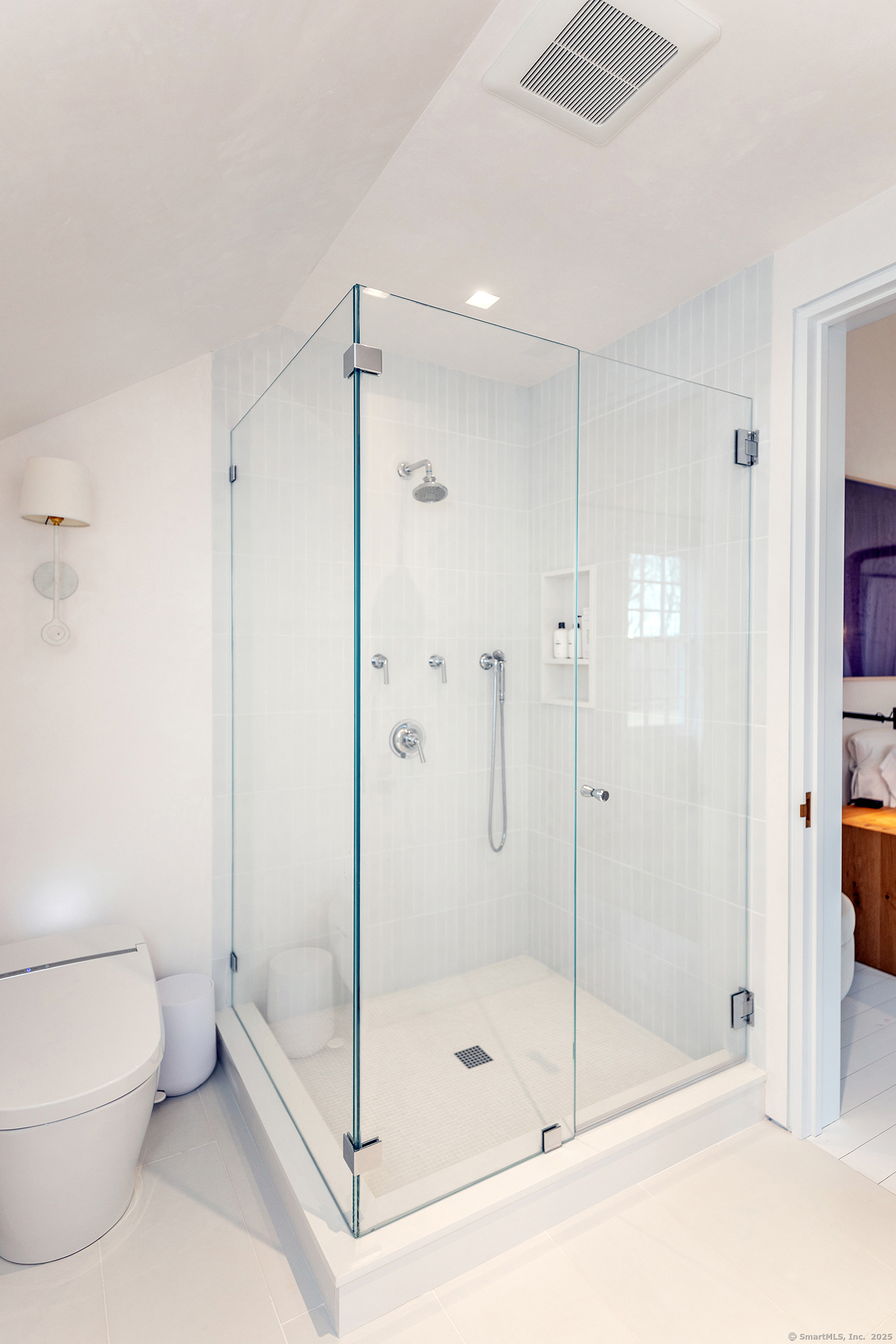 24 Old Roxbury Road Roxbury, CT 06783 - Photo 27 of 38 a bathroom with a shower and a toilet