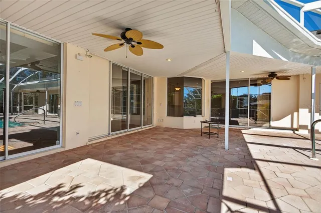 a view of a backyard of a house
